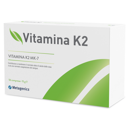 Metagenics Vitamina K2 Integratore per Ossa e Coagulazione del Sangue 56 compresse Metagenics Vitamina K2 Integratore per Ossa e Coagulazione del Sangue 56 compresse
