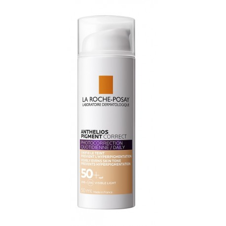 La Roche Posay Anthelios Pigment Correct SPF50+ Potezione Solare Viso Light 50ml