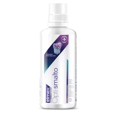 Elmex Opti Smalto Collutorio con tecnologia micro-sigillante protettiva dei denti 400 ml Elmex Opti Smalto Collutorio con tecnologia micro-sigillante protettiva dei denti 400 ml
