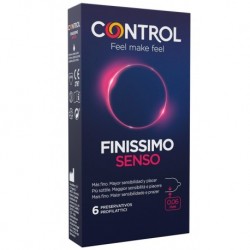 Confezione da 6 preservativi Control Finissimo Senso