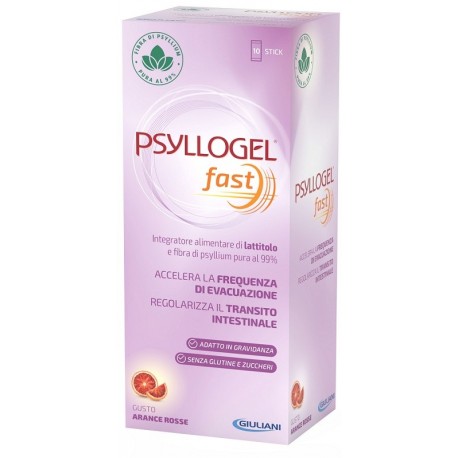 Psyllogel Fast 10 Stick - Integratore per il transito intestinale