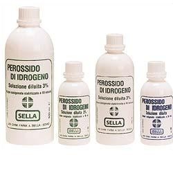 Acqua ossigenata 10 volumi - disinfettante per pelle e superfici 200 ml