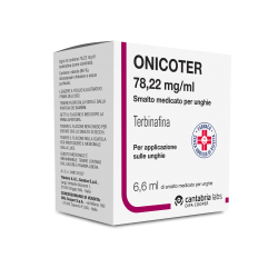 Sandoz Onicoter 78,22 mg/ml Smalto medicato per unghie 1 flaconcino 6,6 ml