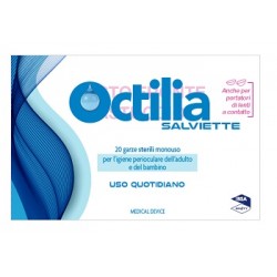 Octilia Salviette Perioculari per l'igiene degli occhi di adulti e bambini 20 garze