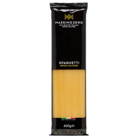 Massimo Zero Spaghetti senza glutine additivi e OGM 400 g