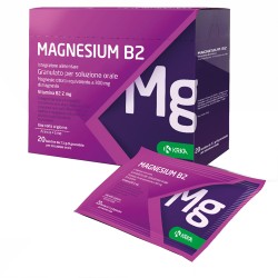 Magnesium B2 300/2mg integratore contro stanchezza e affaticamento 20 bustine