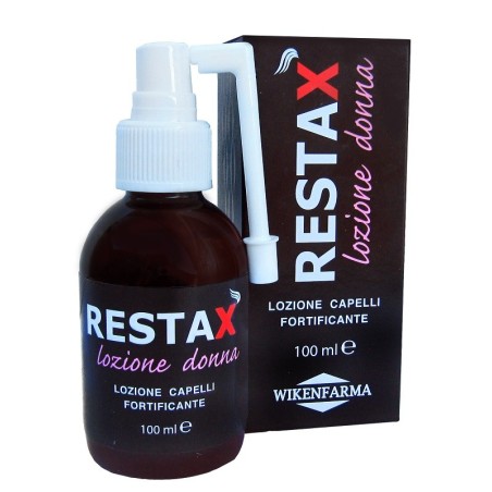 Wikenfarma Restax Lozione donna fortificante per capelli 100 ml Wikenfarma Restax Lozione donna fortificante per capelli 100 ml