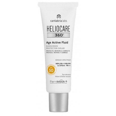 Difa Cooper Heliocare 360° Age Active Fluid Protezione Solare SPF50 50ml