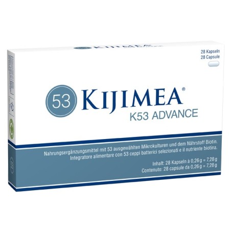 Kijimea K53 Advance Integratore per il Benessere Intestinale 28 capsule Kijimea K53 Advance Integratore per il Benessere Intestinale 28 capsule