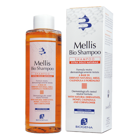 Mellis Bio Shampoo extra-dolce naturale per bambini o lavaggi frequenti 200 ml Mellis Bio Shampoo extra-dolce naturale per bambini o lavaggi frequenti 200 ml