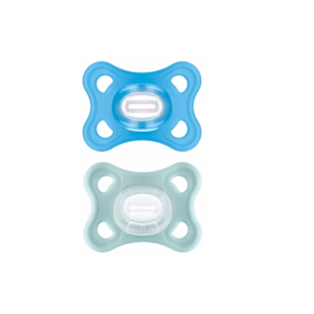 Mam Comfort Succhietto 2-6 Mesi Silicone Confezione Doppia Maschio Mam Comfort Succhietto 2-6 Mesi Silicone Confezione Doppia Maschio