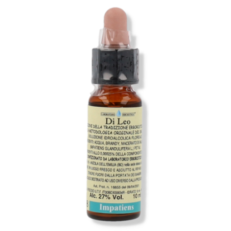FIORI DI BACH 18 IMPATIENS 10 ML DI LEO FIORI DI BACH 18 IMPATIENS 10 ML DI LEO