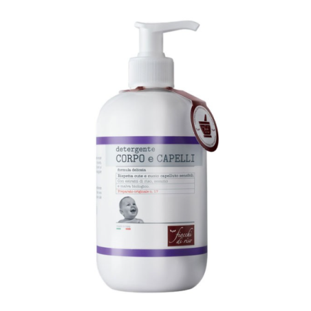 FIOCCHI DI RISO DETERGENTE CAPELLI E CORPO 400 ML FIOCCHI DI RISO DETERGENTE CAPELLI E CORPO 400 ML