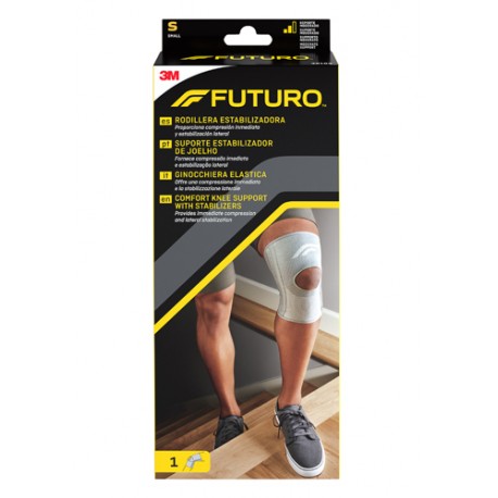 3m Futuro Ginocchiera Elastica supporto moderato compressione stabilizzazione taglia media