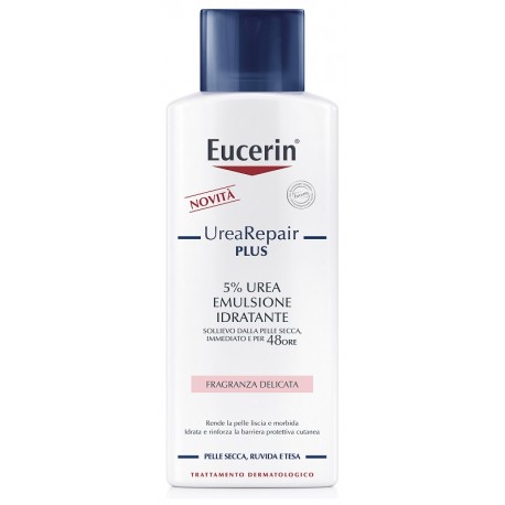 Eucerin Urearepair Plus 5% Urea emulsione idratante pelle liscia e morbida 250 ml