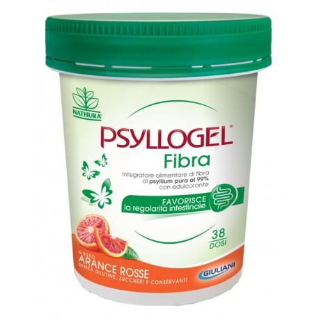 Psyllogel Fibra Gusto Arance Rosse 170 g - Integratore contro la stitichezza