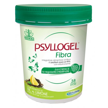 Psyllogel Fibra integratore contro la stitichezza gusto tè al limone 170 g