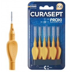 Curasept Proxi Scovolino Prevention P08 ISO 1 per Spazi Stretti e Gengive Sane 6 pezzi