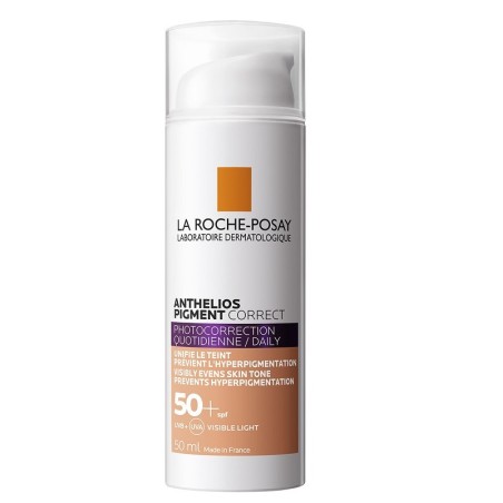 La Roche Posay Anthelios Pigment Correct SPF50+ Potezione Solare Viso Medium 50ml La Roche Posay Anthelios Pigment Correct SPF50+ Potezione Solare Viso Medium 50ml