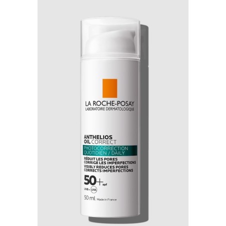 La Roche Posay Anthelios Oil Correct SPF50+ Crema Gel Protettiva per Pelle impura 50ml La Roche Posay Anthelios Oil Correct SPF50+ Crema Gel Protettiva per Pelle impura 50ml