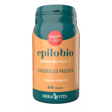 Erba Vita Epilobio Parviflorum integratore per la funzionalità della prostata 60 capsule Erba Vita Epilobio Parviflorum integratore per la funzionalità della prostata 60 capsule