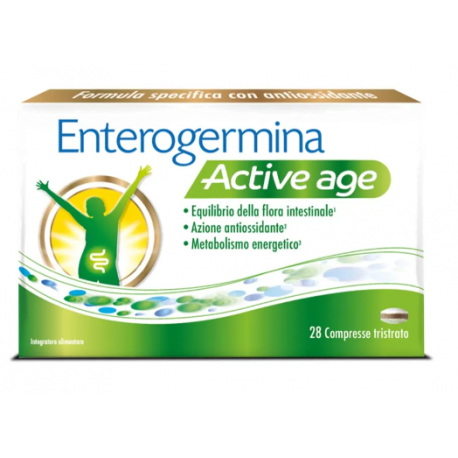 ENTEROGERMINA ACTIVE AGE 28 COMPRESSE