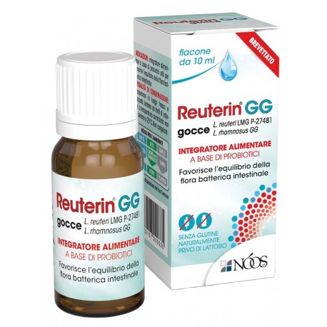 Noos Reuterin GG Gocce Integratore di Probiotici per l'intestino 10ml