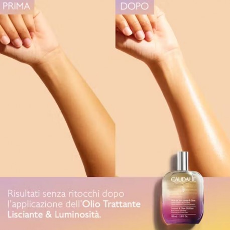 Caudalie Olio Trattante Lisciante & Luminosità multiuso al fico 100 ml Caudalie Olio Trattante Lisciante & Luminosità multiuso al fico 100 ml
