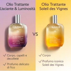 Caudalie Olio Trattante Lisciante & Luminosità multiuso al fico 100 ml Caudalie Olio Trattante Lisciante & Luminosità multiuso al fico 100 ml