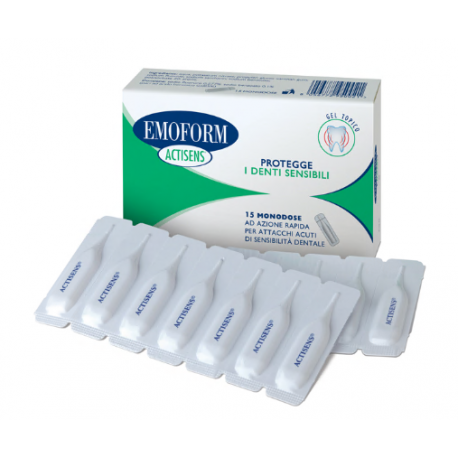 Emoform Actisens Gel-Protegge i Denti Sensibili 15 Fiale