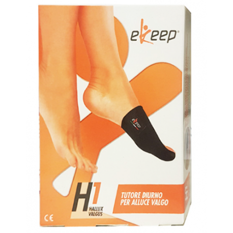 EKEEP H2 HALLUX VALGUS TUTORE DIURNO ALLUCE VALGO TAGLIA 3