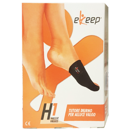EKEEP H2 HALLUX VALGUS TUTORE DIURNO ALLUCE VALGO TAGLIA 3 EKEEP H2 HALLUX VALGUS TUTORE DIURNO ALLUCE VALGO TAGLIA 3
