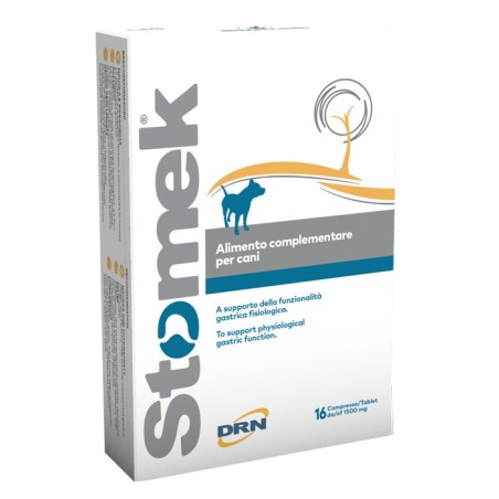 Stomek Integratore per la Funzionalità Gastrica dei Cani 16 compresse Stomek Integratore per la Funzionalità Gastrica dei Cani 16 compresse