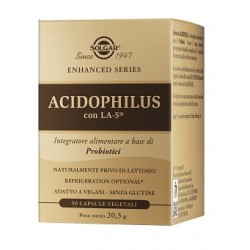 Solgar Acidophilus integratore per la flora intestinale 50 capsule vegetali