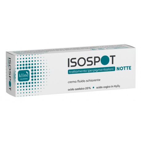 Valderma Isospot Crema Notte fluida schiarente per iperpigmentazioni 15 ml