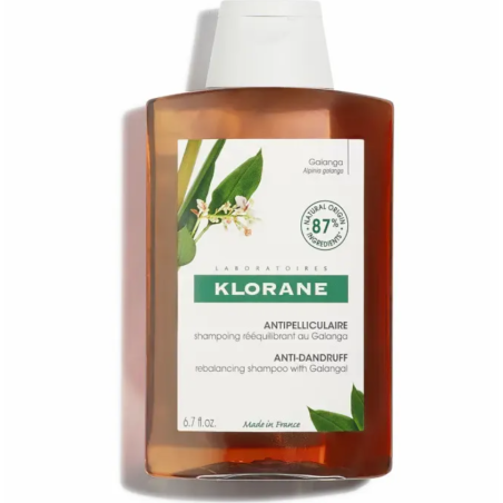 Klorane Shampoo Galanga riequilibrante antiforfora 400 ml Klorane Shampoo Galanga riequilibrante antiforfora 400 ml