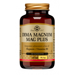 Solgar Dima Magnum Mag Plus integratore per stress e stanchezza 100 tavolette
