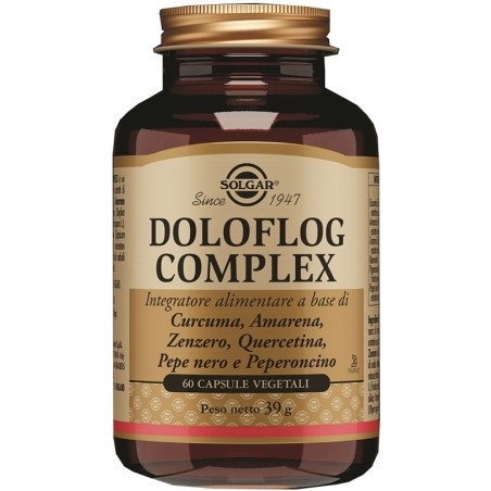 Solgar Doloflog Complex integratore per benessere articolare 60 capsule Solgar Doloflog Complex integratore per benessere articolare 60 capsule