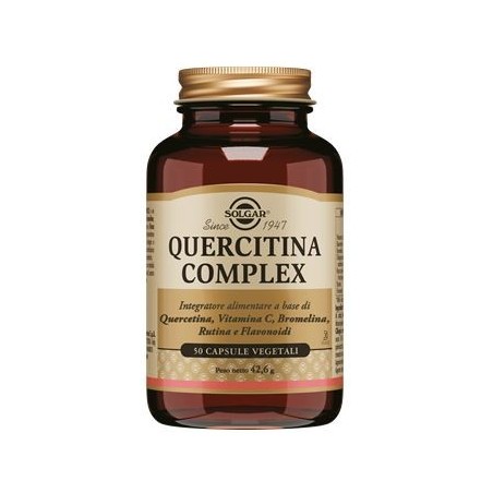 Solgar Quercitina Complex - Integratore per il sistema immunitario Solgar Quercitina Complex - Integratore per il sistema immunitario