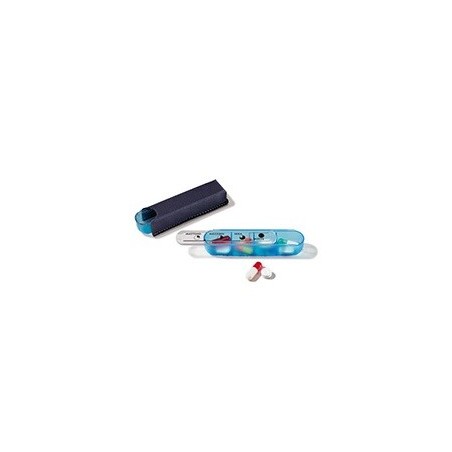 Qualifarma Pilbox Unit Portapillole giornaliero a 4 scomparti Qualifarma Pilbox Unit Portapillole giornaliero a 4 scomparti