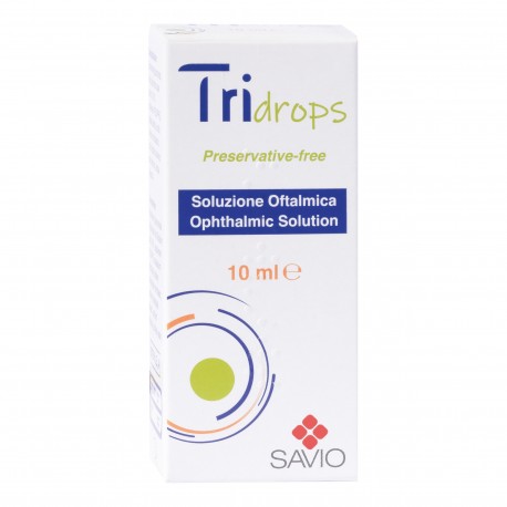 IBN Tridrops soluzione oftalmica per bruciore e infiammazione degli occhi 10 ml