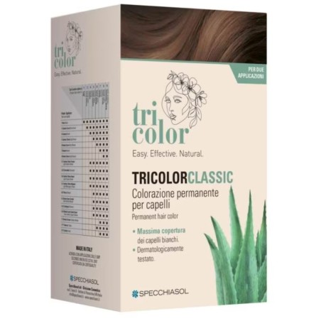 Specchiasol Tricolor Classic 5,5 Mogano 2 Tubi 50 Ml + 2 Shaker 50 Ml + 4 Bustine 8 Ml Specchiasol Tricolor Classic 5,5 Mogano 2 Tubi 50 Ml + 2 Shaker 50 Ml + 4 Bustine 8 Ml