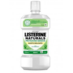 Listerine Naturals Protezione Gengive gusto delicato alla menta formula biodegradabile 500 ml