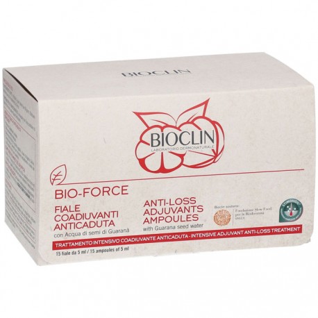Bioclin Bio Force fiale anticaduta per capelli 15 fiale 5 ml