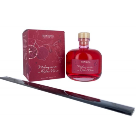 DIFFUSORE BASTONCINI 200 ML MELAGRANA E RIBES NERO DIFFUSORE BASTONCINI 200 ML MELAGRANA E RIBES NERO