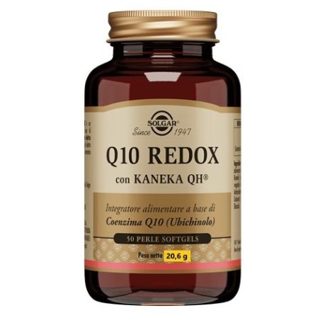 Solgar Q10 Redox - Integratore antiossidante con coenzima Q10 50 perle Solgar Q10 Redox - Integratore antiossidante con coenzima Q10 50 perle