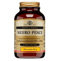 Solgar Neuro Pesce - Integratore di olio di pesce 50 perle softgel