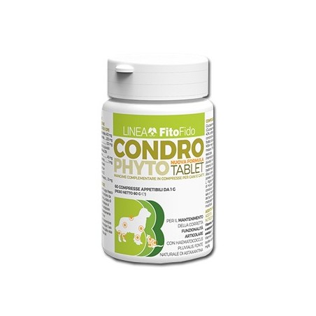 Trebifarma Condro Phyto Tablet integratore per articolazioni di cani e gatti 60 compresse Trebifarma Condro Phyto Tablet integratore per articolazioni di cani e gatti 60 compresse