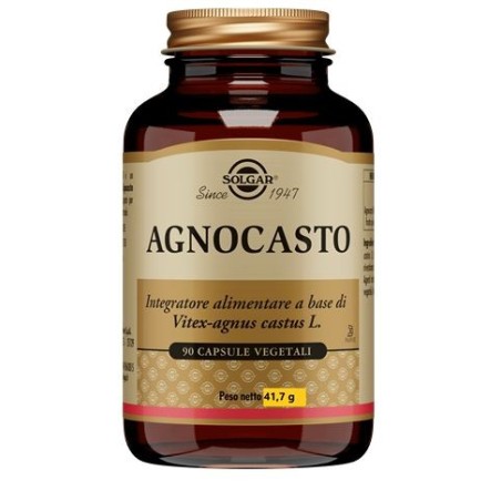Solgar Agnocasto integratore per il benessere femminile 90 capsule Solgar Agnocasto integratore per il benessere femminile 90 capsule