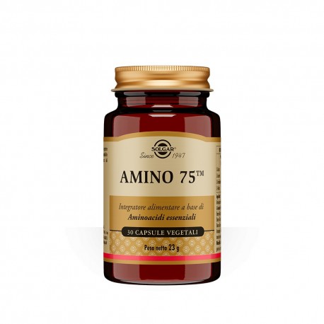 Solgar Amino 75 integratore a base di aminoacidi 30 capsule vegetali